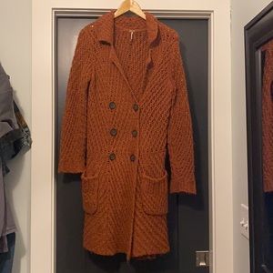 Free people duster sweater